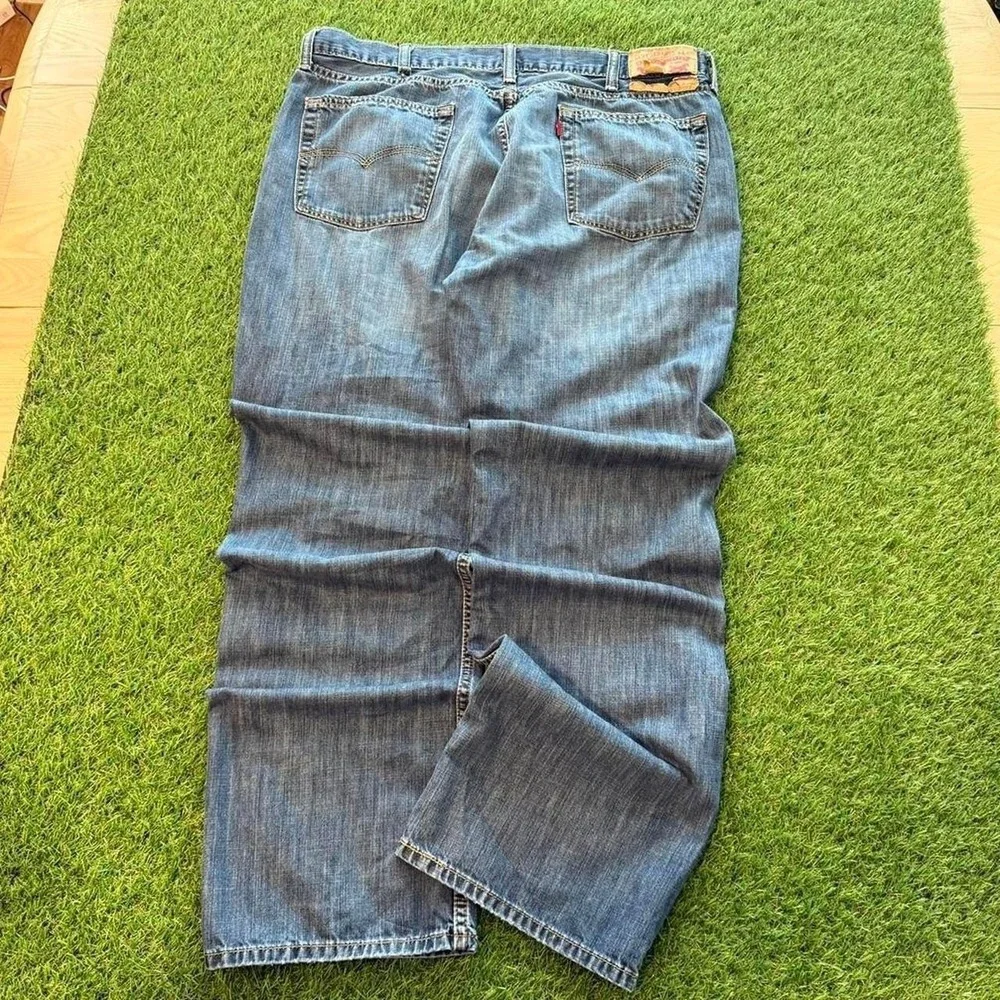 Y2K Levi's 514 straight fit blue jeans 38x32